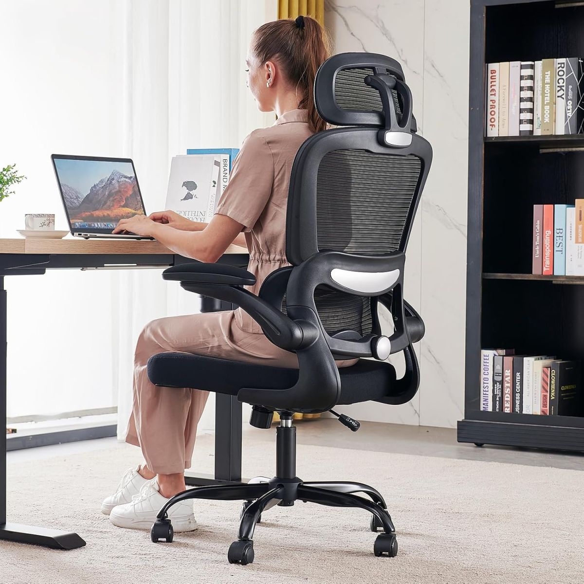 TRALT Office Chair Ergonomic Desk Chair YX001-1